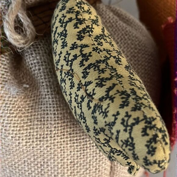 Farmhouse Color Rustic Multi-Fabric Thanksgiving Stuffed Turkey 19” Table Topper - Picture 13 of 16